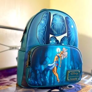 NWT Disney Atlantis Loungefly mini backpack!